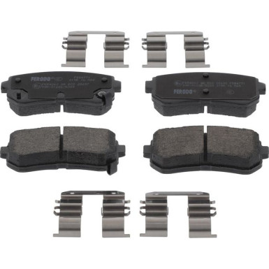 Ferodo Bremsbelagsatz, Scheibenbremse PREMIER ECO FRICTION FDB4771 Ferodo Bremsbelagsatz, Scheibenbremse PREMIER ECO FRICTION FDB4771