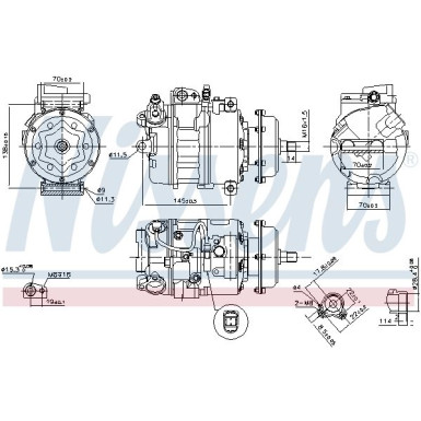 Kompressor, Klimaanlage 890635 Kompressor, Klimaanlage 890635