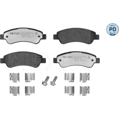 Meyle Bremsbelagsatz, Scheibenbremse MEYLE-PD: Advanced performance and design 025 244 6519/PD Meyle Bremsbelagsatz, Scheibenbremse MEYLE-PD: Advanced performance and design 025 244 6519/PD