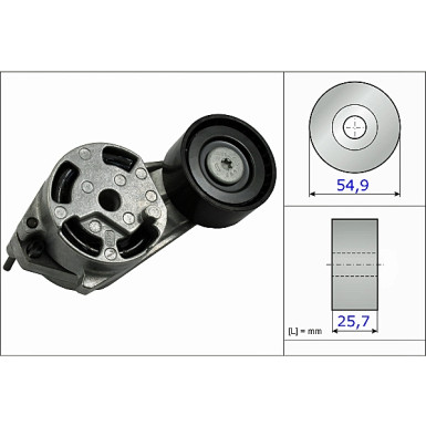 INA Spannarm, Keilrippenriemen 534 0516 10