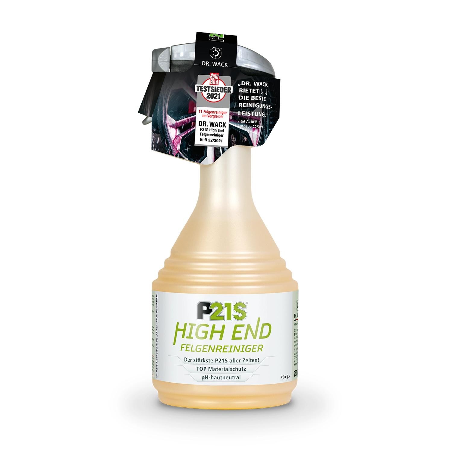 DR. Wack 1230 P21S HIGH END Felgenreiniger Pumpsprühflasche 750ml