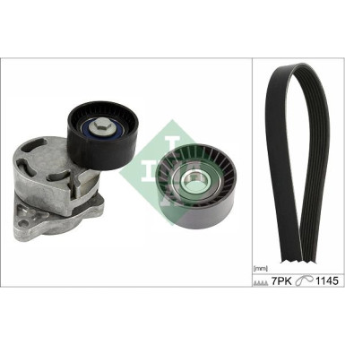 INA Keilrippenriemensatz 529 0432 10