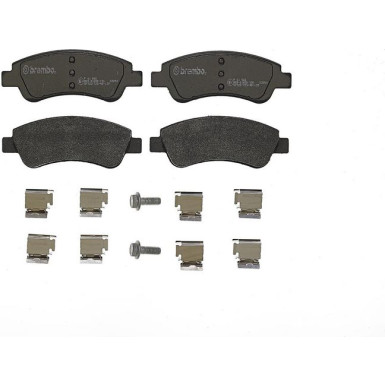 Brembo Bremsbelagsatz, Scheibenbremse XTRA LINE P 61 066X Brembo Bremsbelagsatz, Scheibenbremse XTRA LINE P 61 066X
