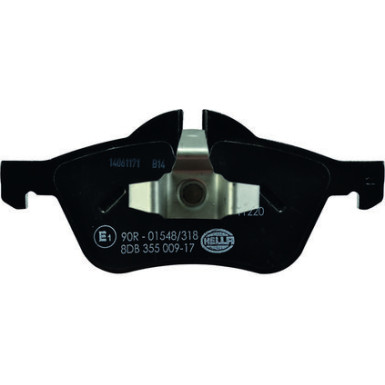 Hella Bremsbelagsatz, Scheibenbremse 8DB 355 009-171 Hella Bremsbelagsatz, Scheibenbremse 8DB 355 009-171