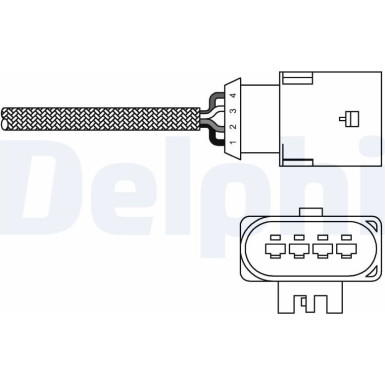 Delphi Lambdasonde ES20303-12B1