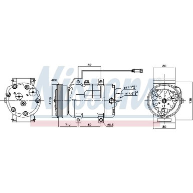 Kompressor, Klimaanlage 89029 Kompressor, Klimaanlage 89029