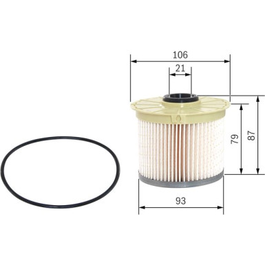 Kraftstofffilter F 026 402 861