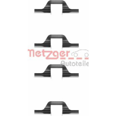 Metzger Zubehörsatz, Scheibenbremsbelag 109-1263