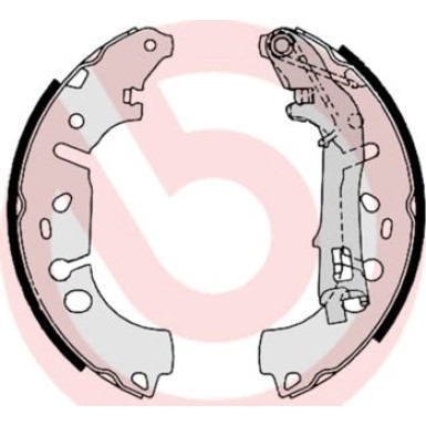 Brembo Bremsbackensatz ESSENTIAL LINE S 23 531 Brembo Bremsbackensatz ESSENTIAL LINE S 23 531