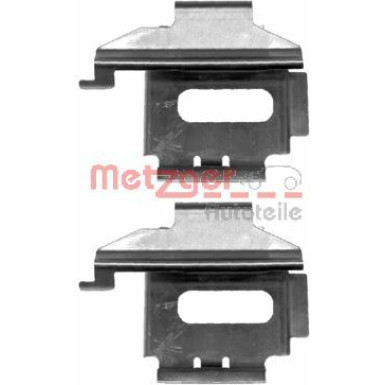 Metzger Zubehörsatz, Scheibenbremsbelag 109-1282