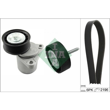 INA Keilrippenriemensatz 529 0219 10