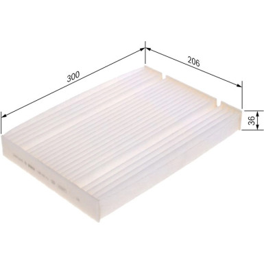 Filter, Innenraumluft 1 987 435 113 Filter, Innenraumluft 1 987 435 113