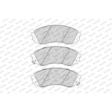 Ferodo Bremsbelagsatz, Scheibenbremse PREMIER ECO FRICTION FDB4113 Ferodo Bremsbelagsatz, Scheibenbremse PREMIER ECO FRICTION FDB4113
