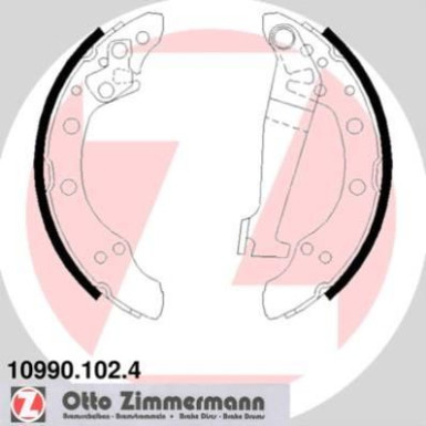 Zimmermann Bremsbackensatz 10990.102.4