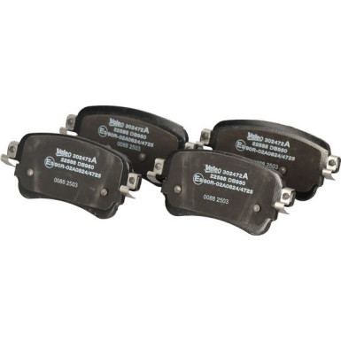 Valeo Bremsbelagsatz, Scheibenbremse EXPERT 302472A