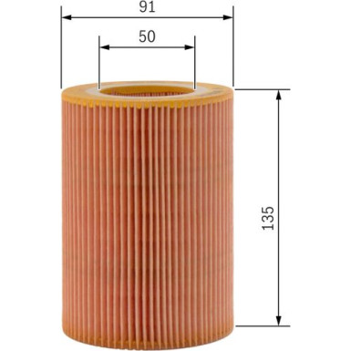 BOSCH 1 457 433 044 Luftfilter BOSCH 1 457 433 044 Luftfilter