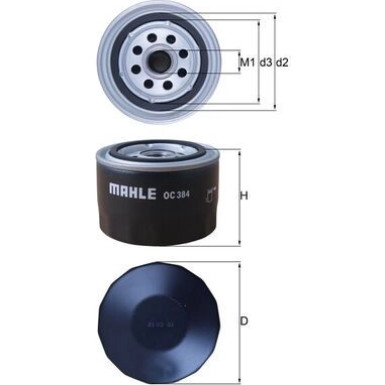 Knecht Ölfilter OC 384