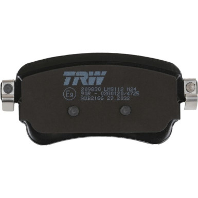 TRW Bremsbelagsatz, Scheibenbremse GDB2166 TRW Bremsbelagsatz, Scheibenbremse GDB2166