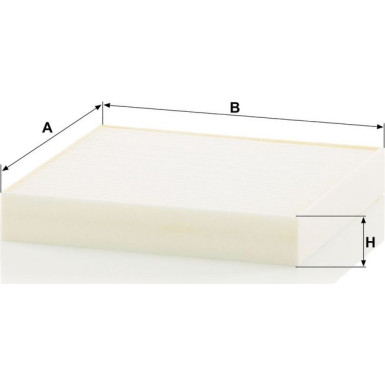 MANN-FILTER CU 18 009 Innenraumfilter, Partikelfilter MANN-FILTER CU 18 009 Innenraumfilter, Partikelfilter