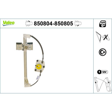 Valeo Fensterheber 850804