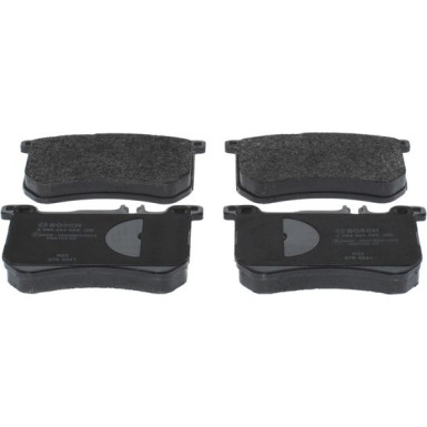 BOSCH 0 986 494 985 Bremsbeläge passend für MERCEDES-BENZ SL, S-Klasse Low-Metallic, mit Anti-Quietsch-Blech BOSCH 0 986 494 985 Bremsbeläge passend für MERCEDES-BENZ SL, S-Klasse Low-Metallic, mit Anti-Quietsch-Blech