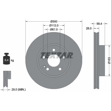 Bremsscheibe 93123403