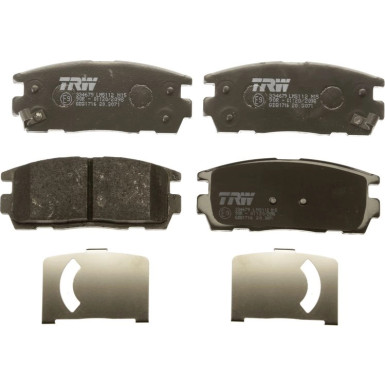 TRW Bremsbelagsatz, Scheibenbremse COTEC GDB1716 TRW Bremsbelagsatz, Scheibenbremse COTEC GDB1716