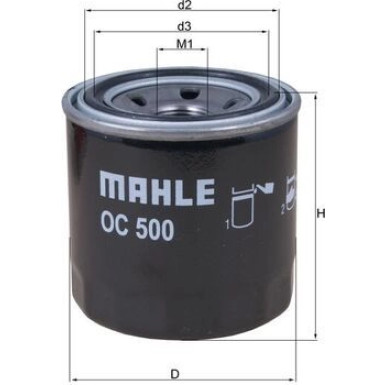 Ölfilter OC 500 Ölfilter OC 500