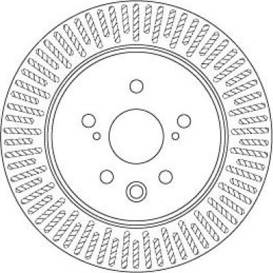 TRW Bremsscheibe DF6691 TRW Bremsscheibe DF6691