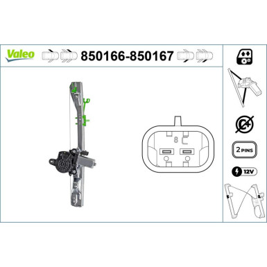 Valeo Fensterheber 850167