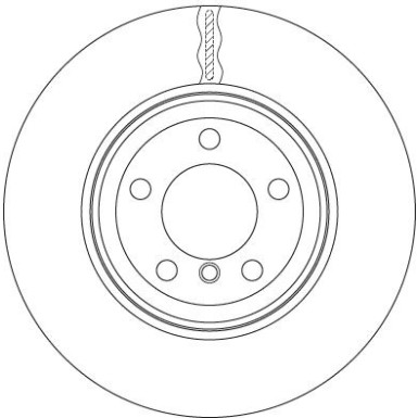 TRW Bremsscheibe DF6471