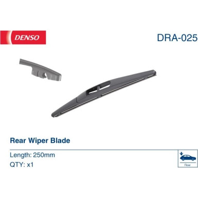 Denso Wischblatt Scheibenwischer DRA-025