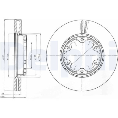 Bremsscheibe BG4210 Bremsscheibe BG4210