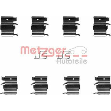 Metzger Zubehörsatz, Scheibenbremsbelag 109-1244