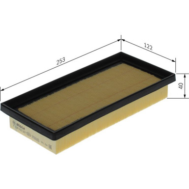 BOSCH F 026 400 507 Luftfilter BOSCH F 026 400 507 Luftfilter
