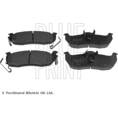 Blue Print Bremsbelagsatz, Scheibenbremse ADN142160