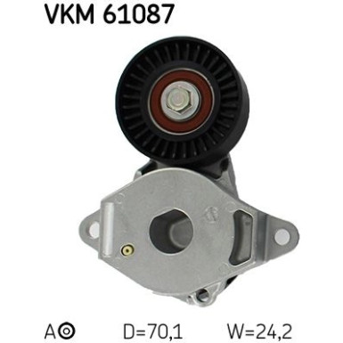 SKF Spannrolle, Keilrippenriemen VKM 61087