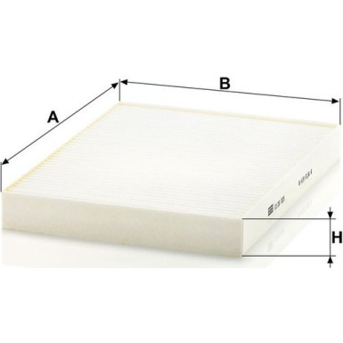 MANN-FILTER CU 28 003 Innenraumfilter, Partikelfilter