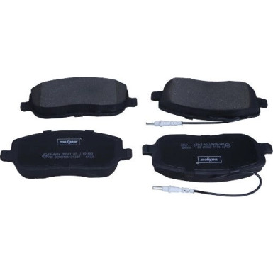 Maxgear Bremsbelagsatz, Scheibenbremse 19-0616