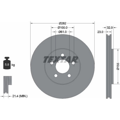 Bremsscheibe 92269303 Bremsscheibe 92269303