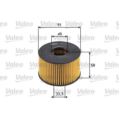 Valeo Ölfilter 586513