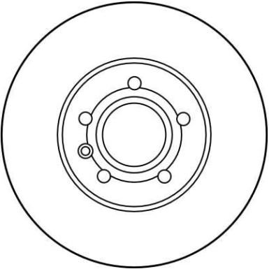 TRW Bremsscheibe DF2776 TRW Bremsscheibe DF2776