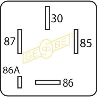 GEBE Relais, Kraftstoffpumpe 9 9128 1
