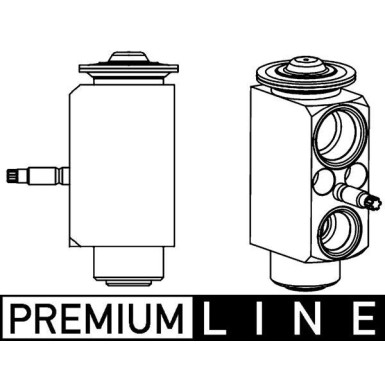 Mahle Expansionsventil, Klimaanlage BEHR Premium Line AVE 74 000P