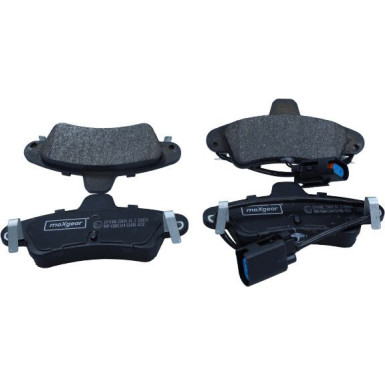 Maxgear Bremsbelagsatz, Scheibenbremse 19-0496 Maxgear Bremsbelagsatz, Scheibenbremse 19-0496