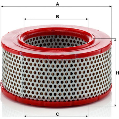 MANN-FILTER C 1632 Luftfilter MANN-FILTER C 1632 Luftfilter
