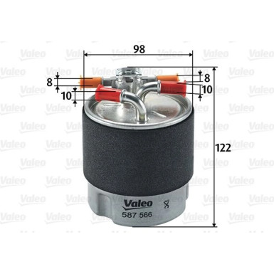 Valeo Kraftstofffilter 587566