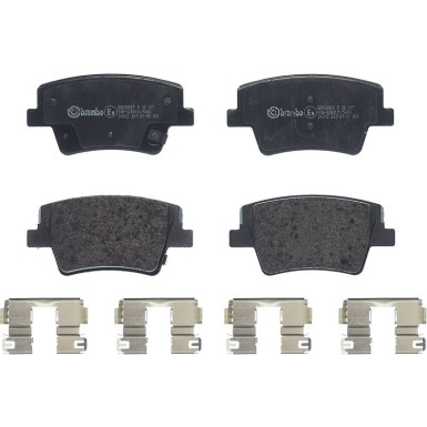 Brembo Bremsbelagsatz, Scheibenbremse PRIME LINE P 30 117 Brembo Bremsbelagsatz, Scheibenbremse PRIME LINE P 30 117