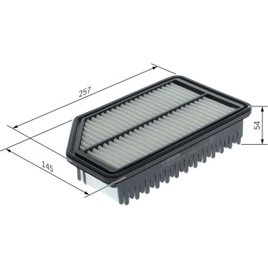 BOSCH F 026 400 350 Luftfilter BOSCH F 026 400 350 Luftfilter