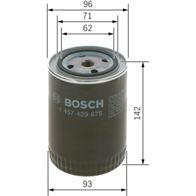Kraftstofffilter 1 457 429 675 Kraftstofffilter 1 457 429 675